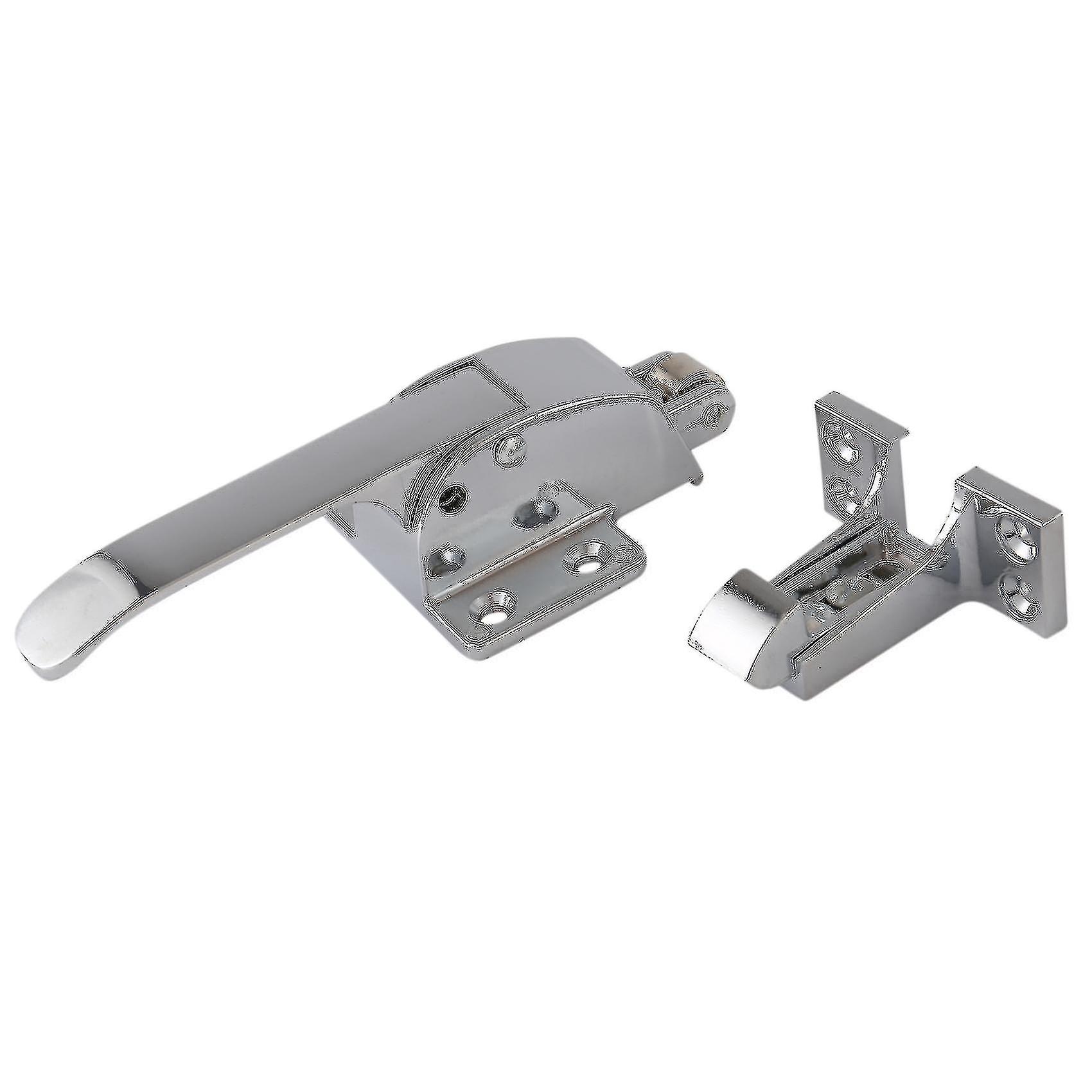 Stainles Steel Spring Loaded Walk In Freezer Cooler Door Handle Latch