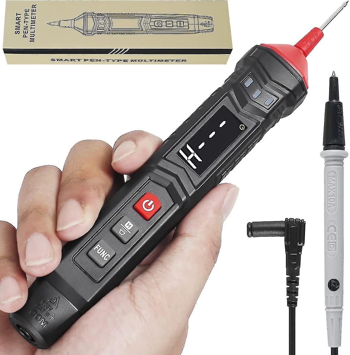 Smart Pen Multimeter with Backlit LCD Display