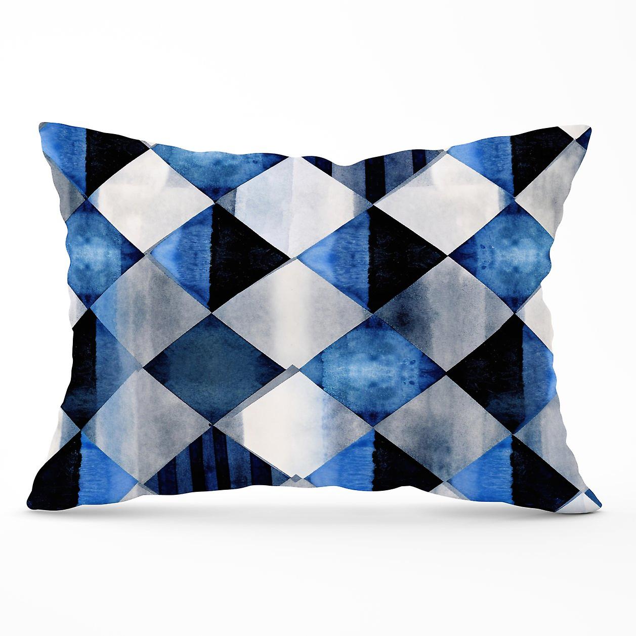 Square Checkered Pattern Cushions