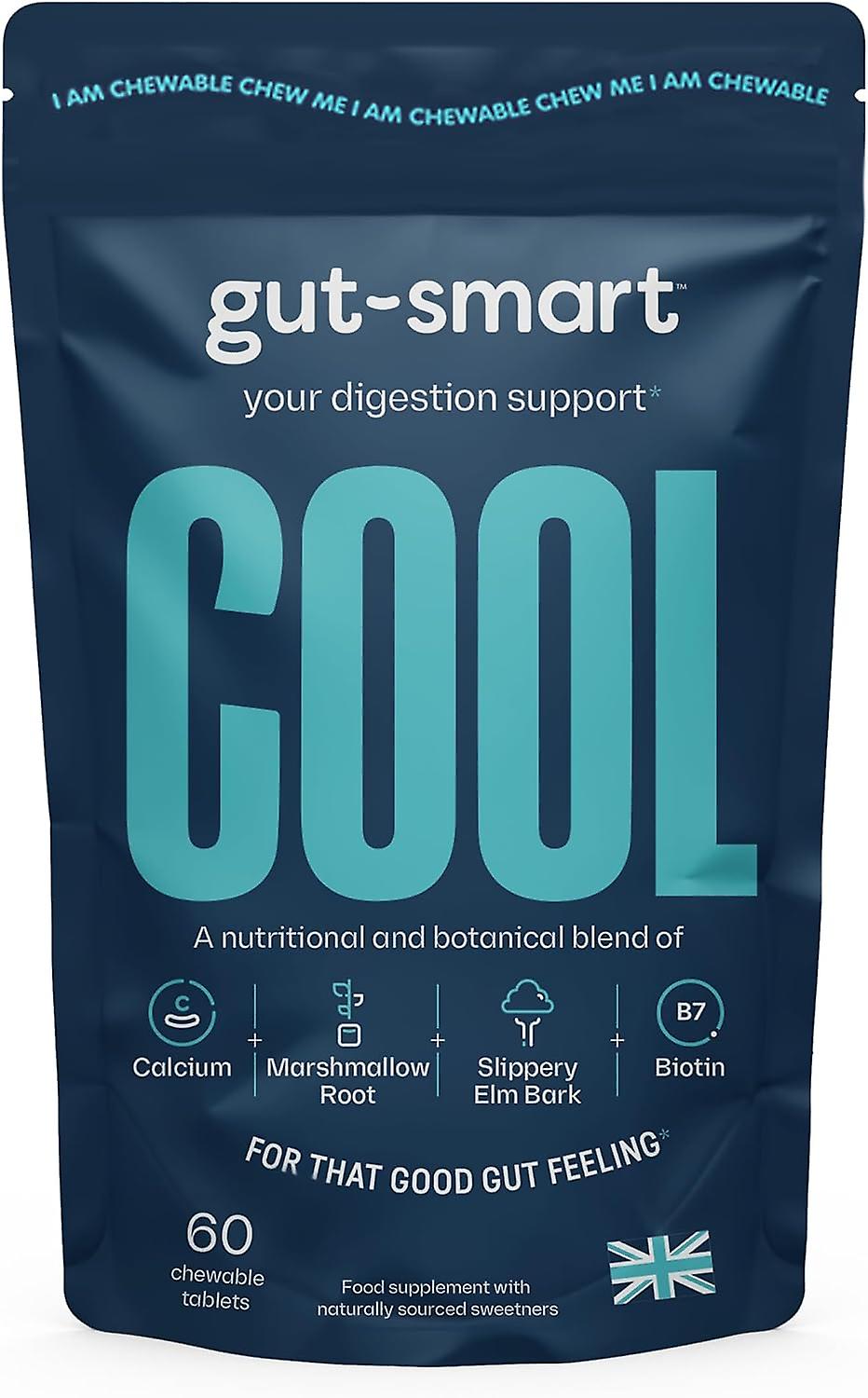 Gut-Smart COOL, 60 片咀嚼片