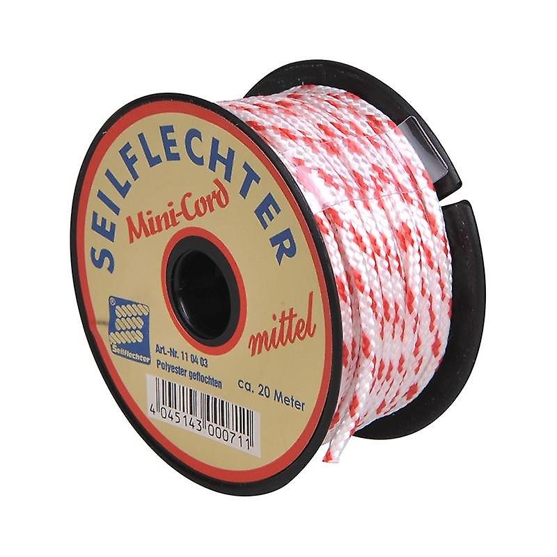 Minicord polyester. 3 mm. 20m. braided. mixed
