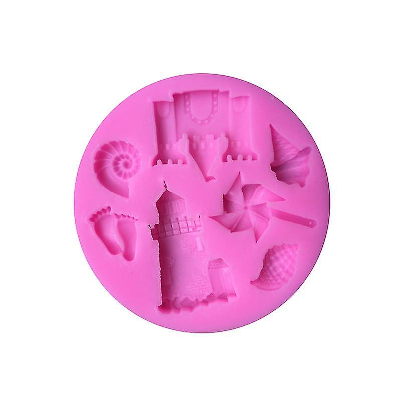 Windmill Conch Castle Chocolate Mould - 1pc