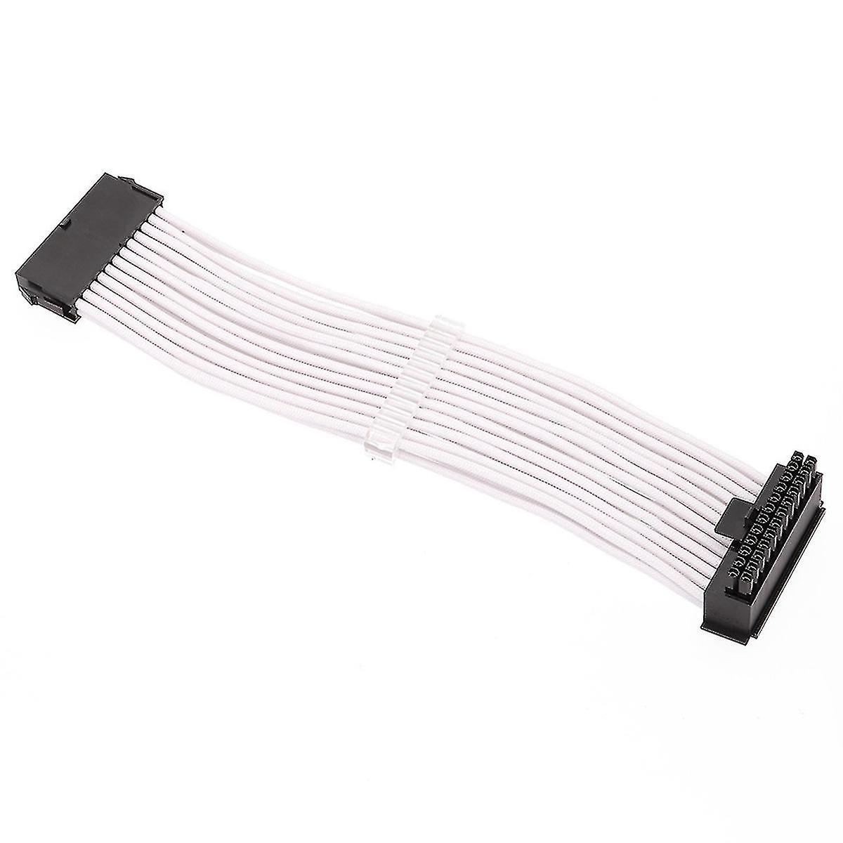 Computer Cable Mboard 24pin Fe Extens Cable 90 De Bend 25cm