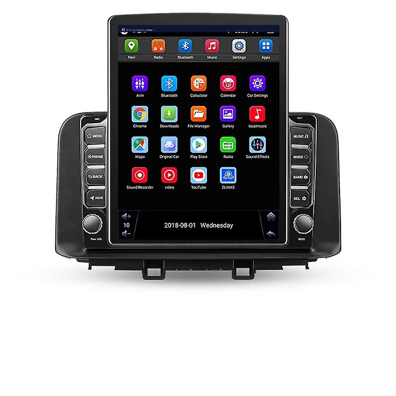 for Hyundai Encino Kona 2018 2019 Car Radio Multimedia Player Auto Carplay For Tesla Style 9.7 Inch