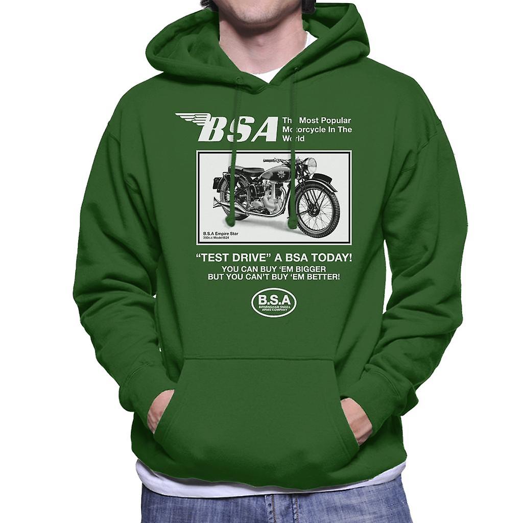 BSA Test Drive A BSA Today Men's Hooded Sweatshirt