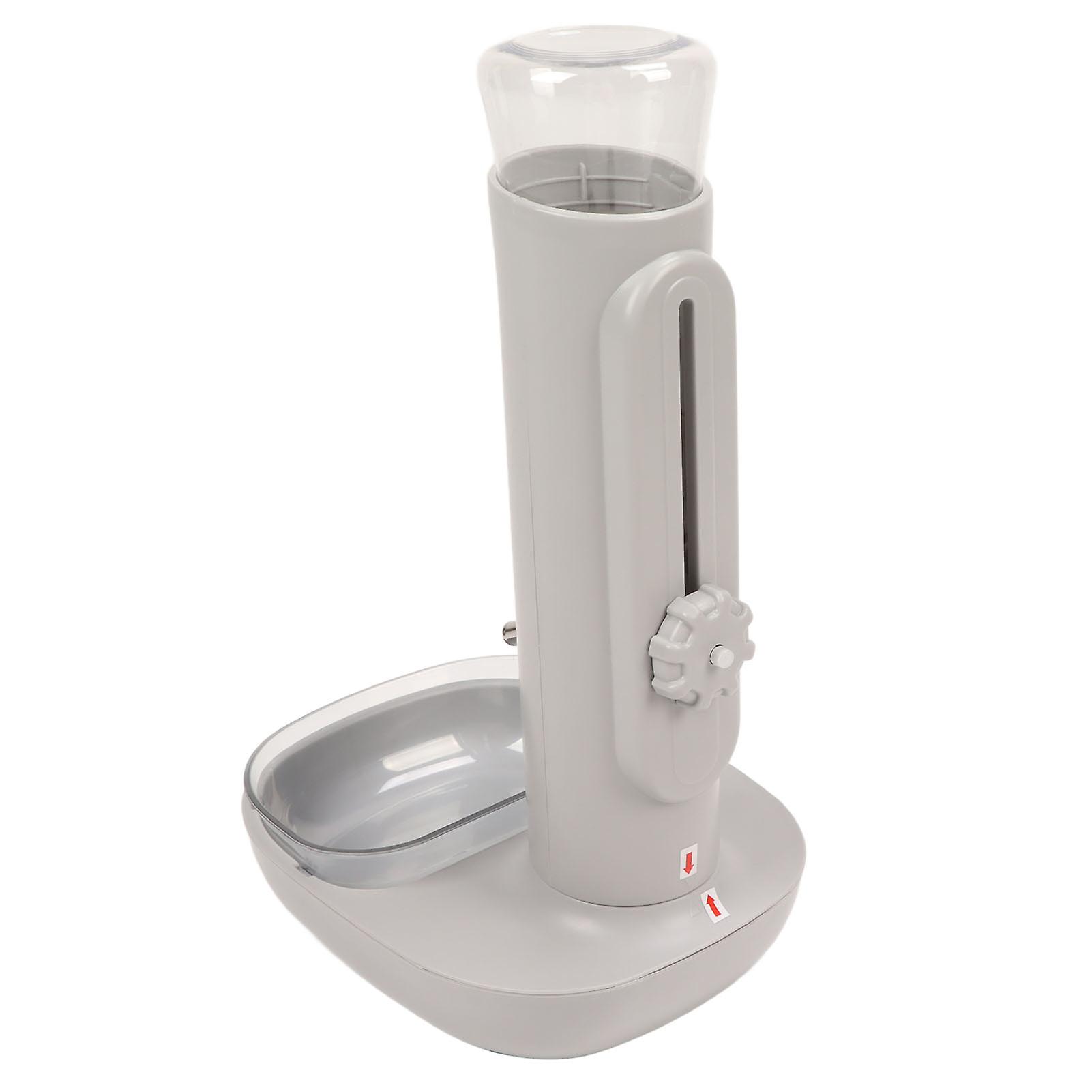 犬用スタンディングウォーターディスペンサーボウル犬用自動取り外し可能なペット用飲用フィーダー猫680ml