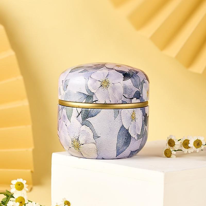 Tea Containers Candy Snacks Small Round Cans