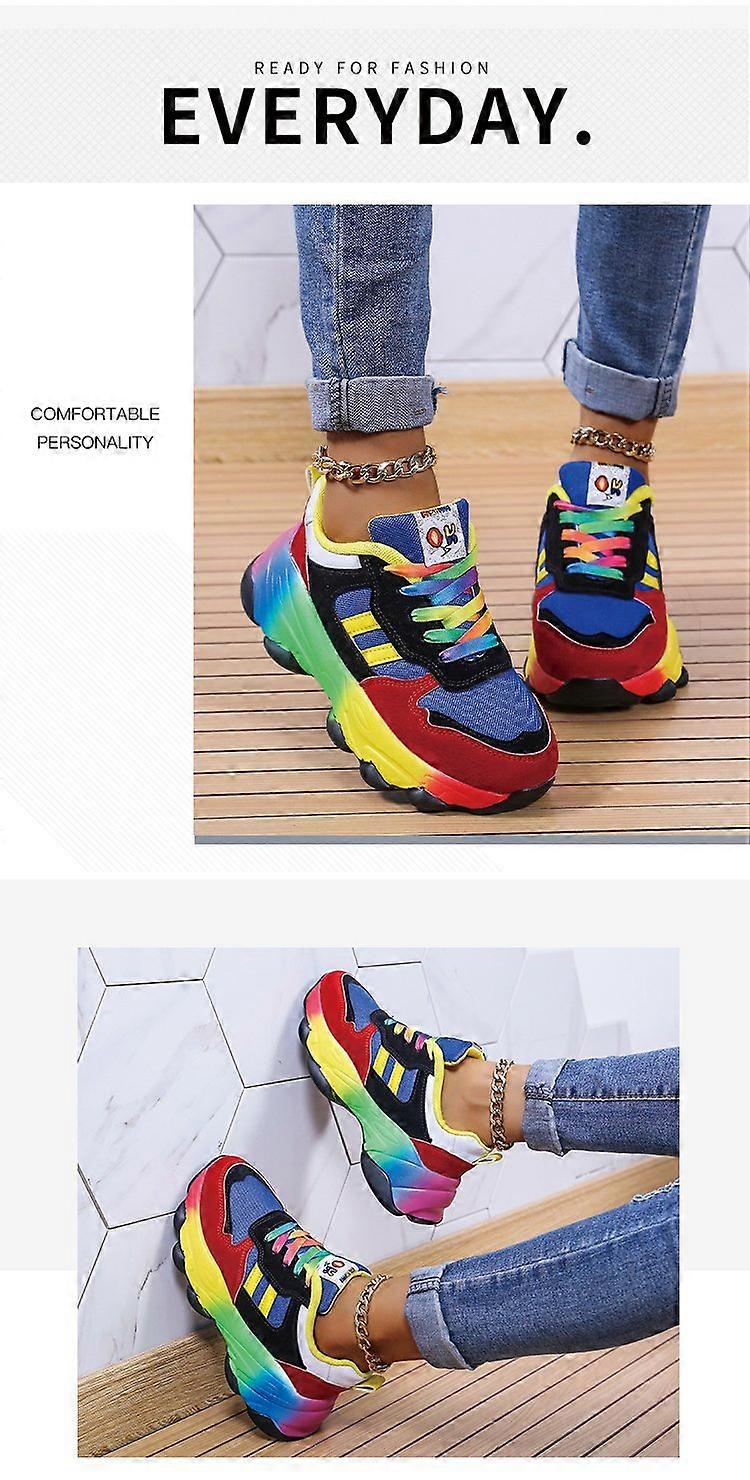 Aocase Scarpe da Passeggio Slip On con Cuscino d'Aria da Donna Scarpe da Passeggio per Diabetici Ortopedici Scarpe da Ginnastica A Mulo da Donna