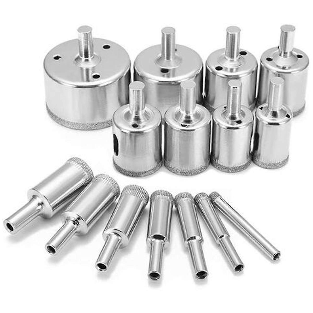 15 diamond bits for granite 6-50mm ceramic tiles