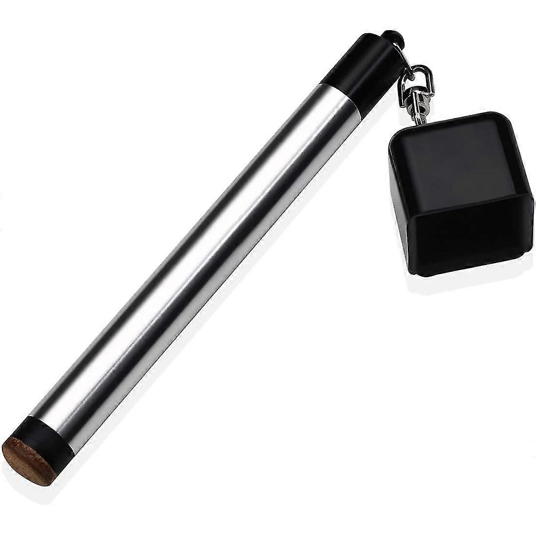 2 in 1 Pool Cue Chalk Holder, Portable Pool Snooker Chalk Holder, Billiard Cue Tip , Non- Billiard Cue Tool