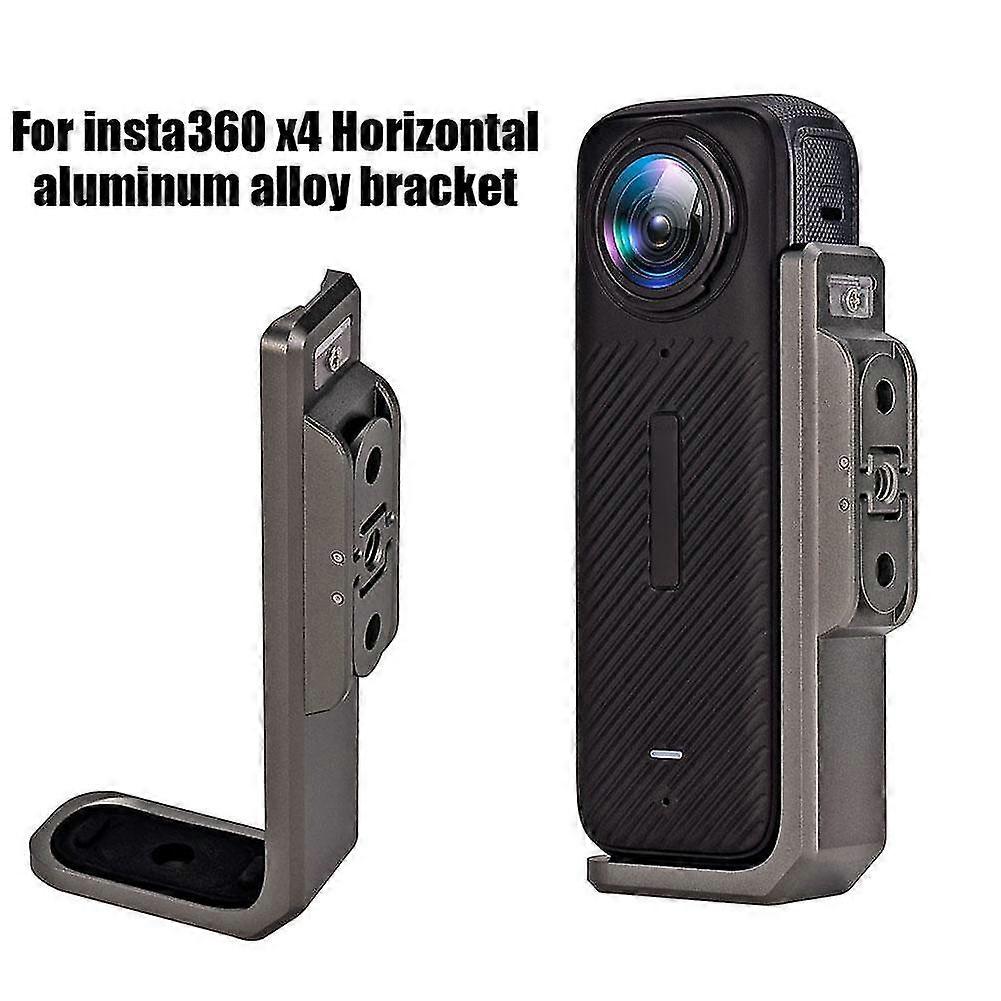 For Insta360X4 Horizontal Aluminum Alloy Bracket