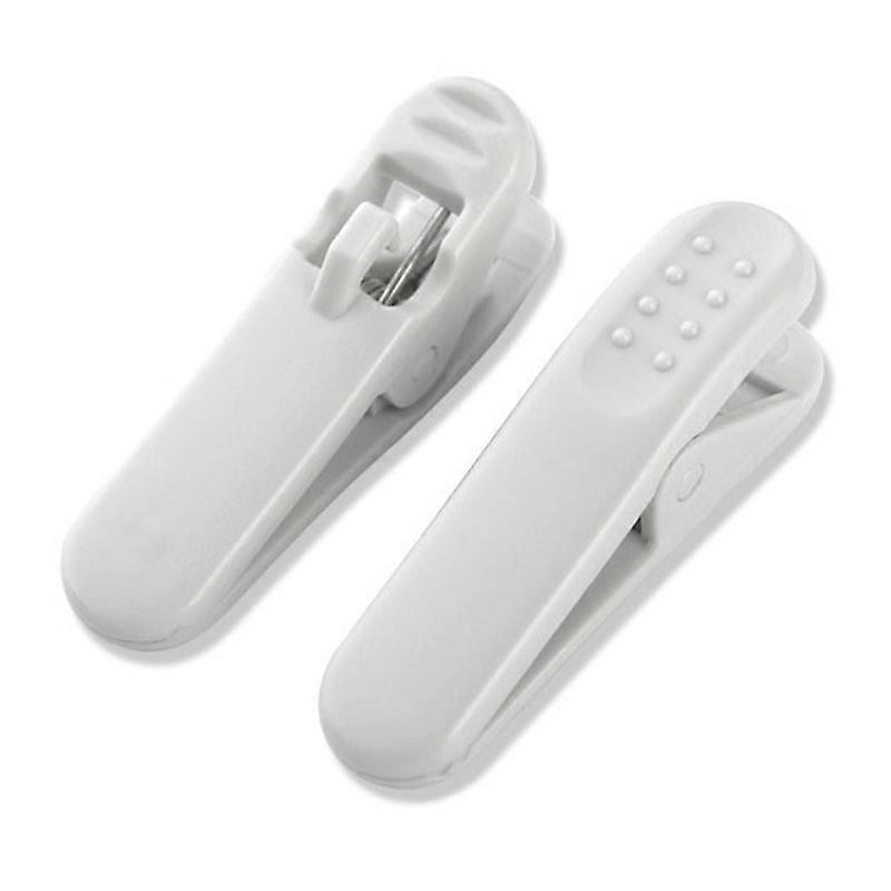 Fixer Headphone Cord Clip White 10 Pieces of Cable Fixing Wire Clip Retainer Wire Management Organi