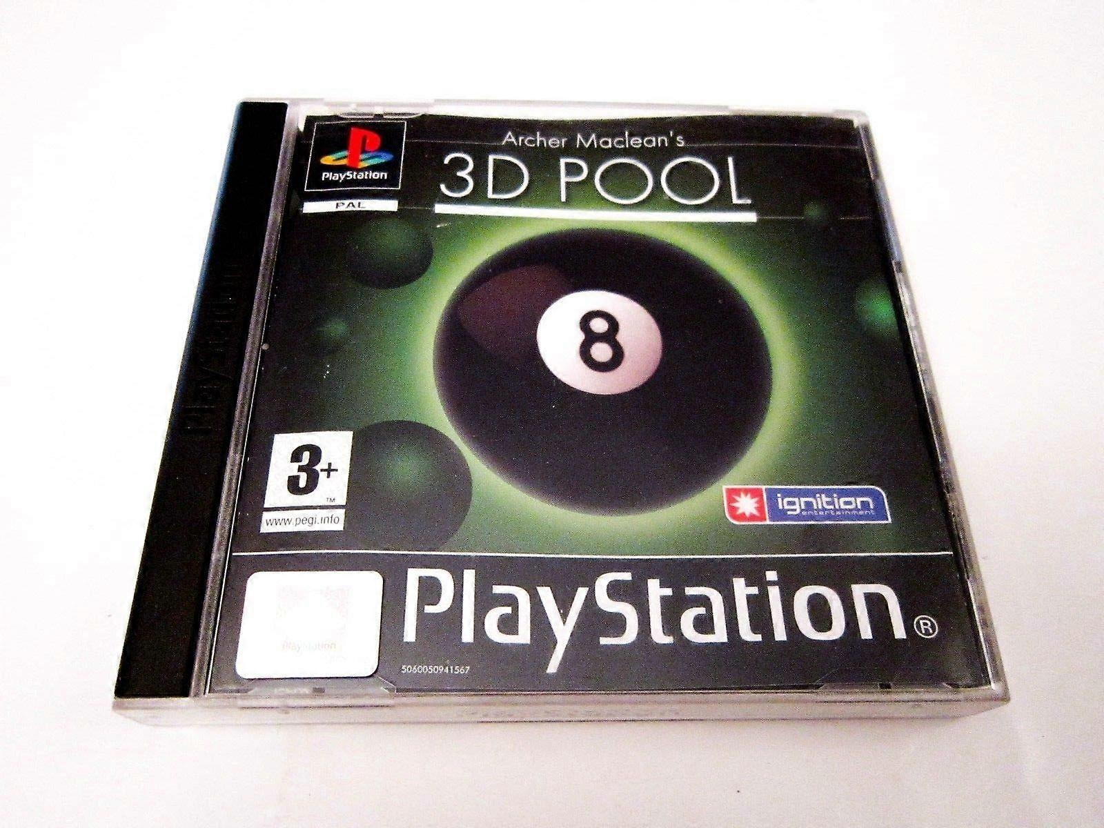 Archer Macleans 3D Pool - PC CD - New & Sealed