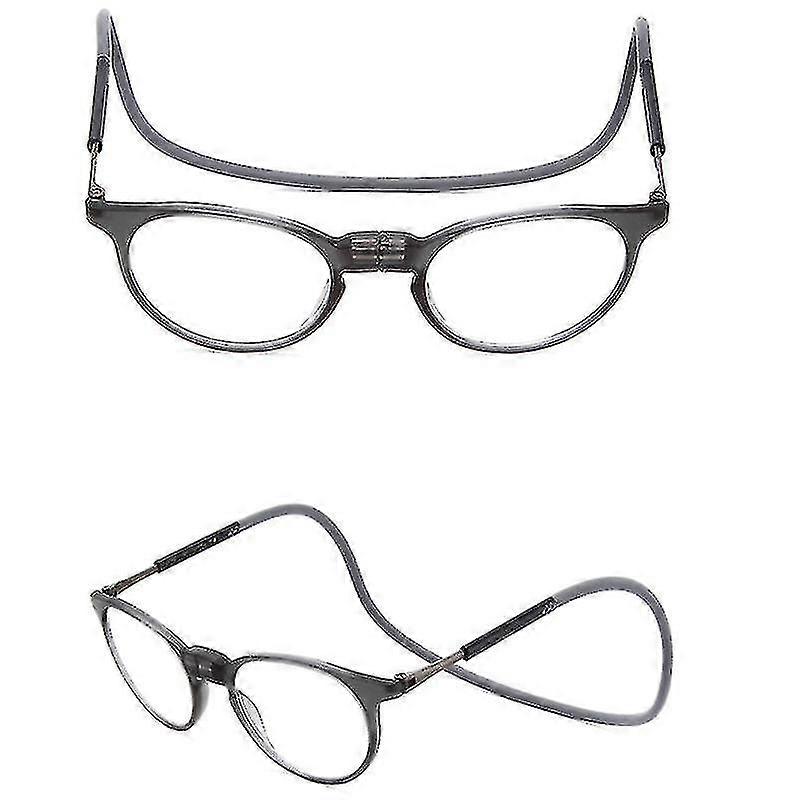 Rond Pendage Col Aimant Lunettes de lecture Télescopiques Tr Lunettes Unisexe