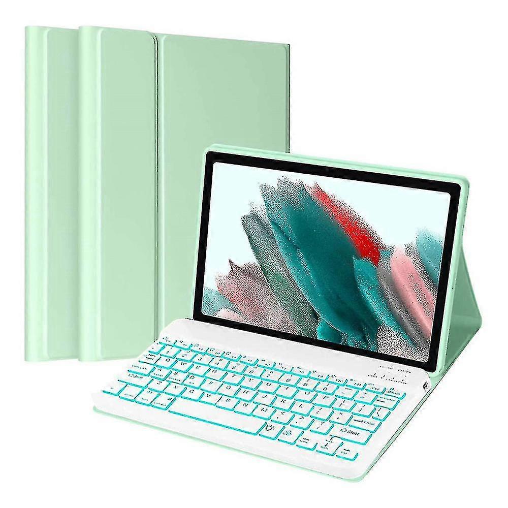 Case com teclado retroiluminado Para Samsung Galaxy Tab A7 Lite 8,7 Polegadas 2021 (modelo: Sm-t220/sm-t225)( Cor : Verde )