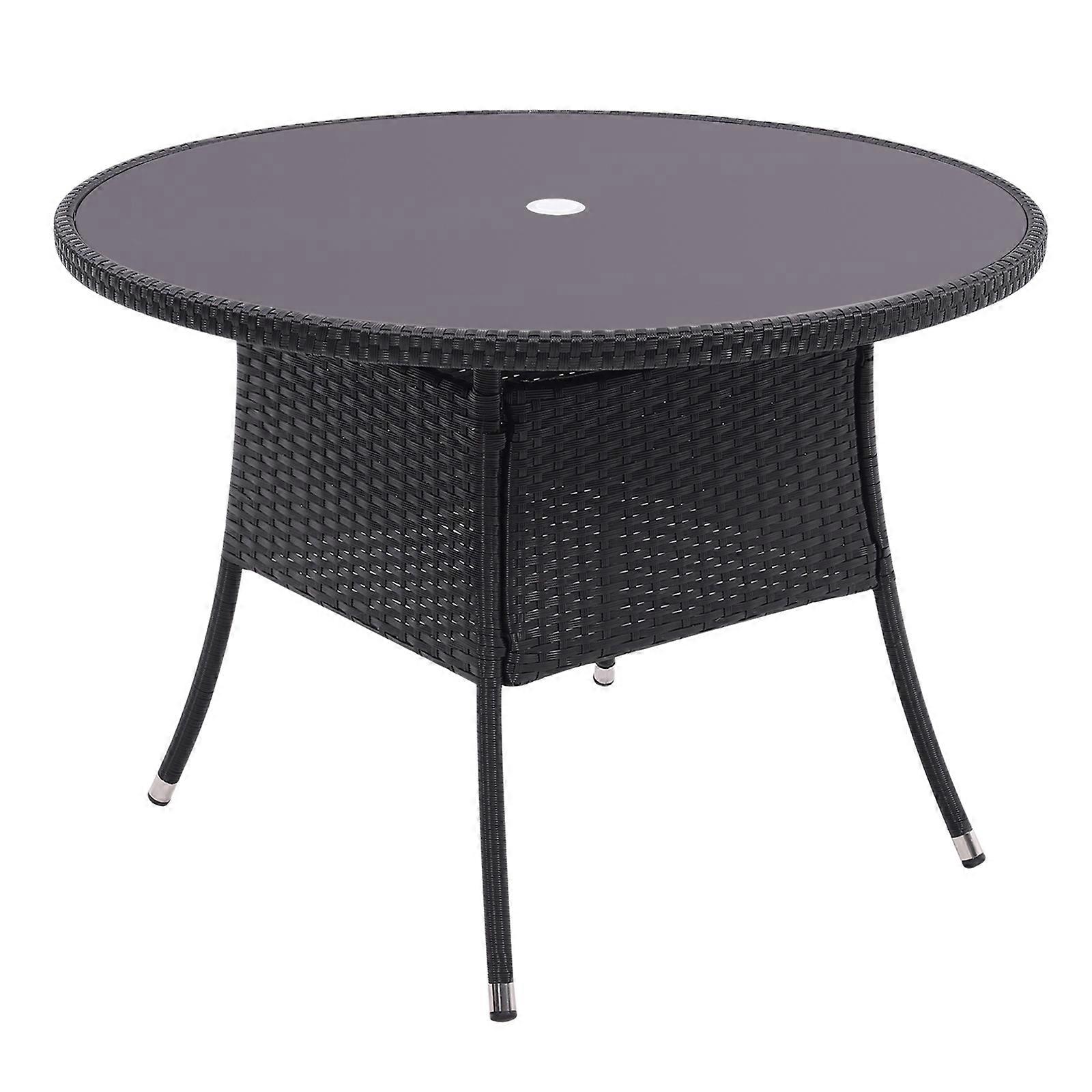 2 - Person Rattan Garden Dining Table