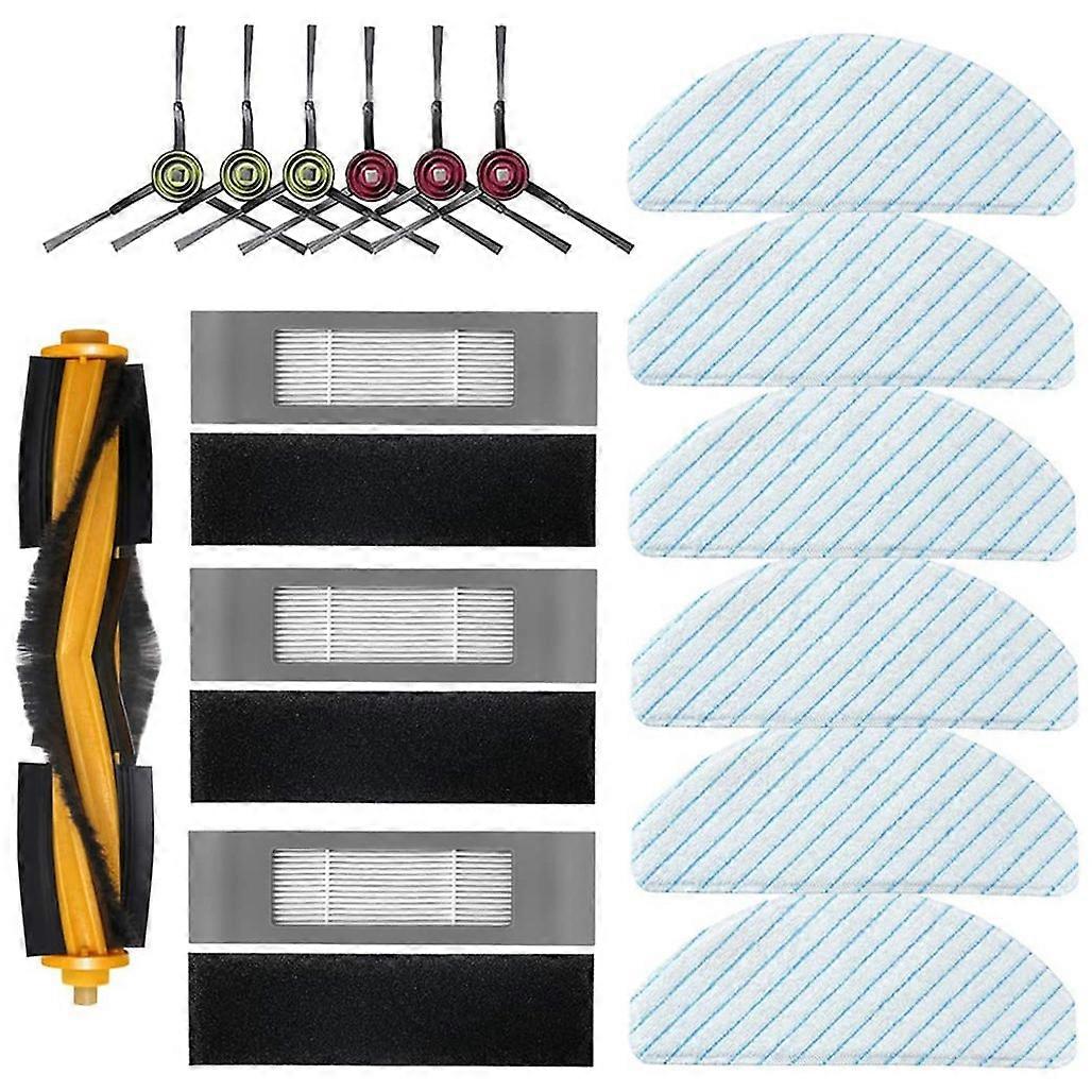 Main Roller Brush Mop Filter Set for Ozmo T8 T8 MAX Robot Vacuum Cleaner Parts