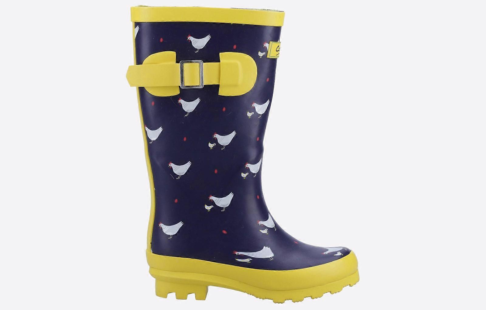 Cotswold Farmyard MEMORY FOAM Wellingtons Junior Chick