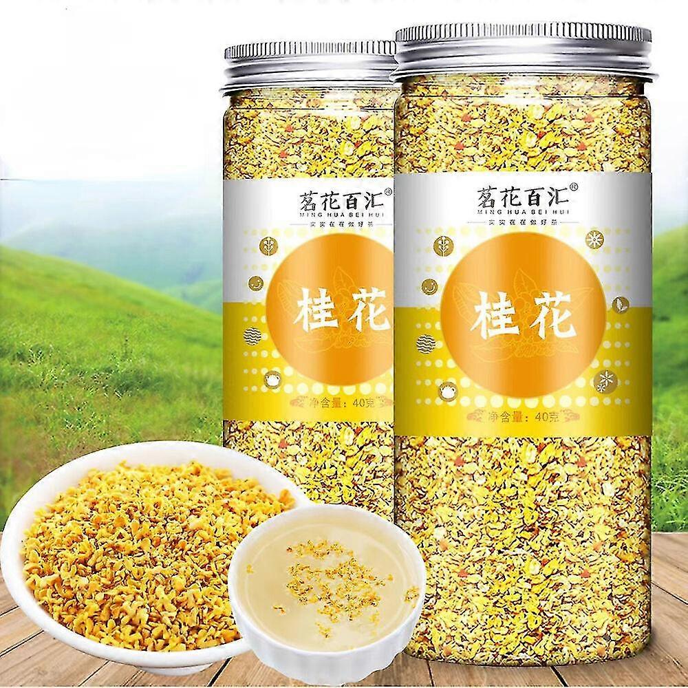 80g Tè Naturale Ai Fiori Alle Erbe di Osmanto Fragrante Intero A Base di Erbe Floreale Tea_PHC02