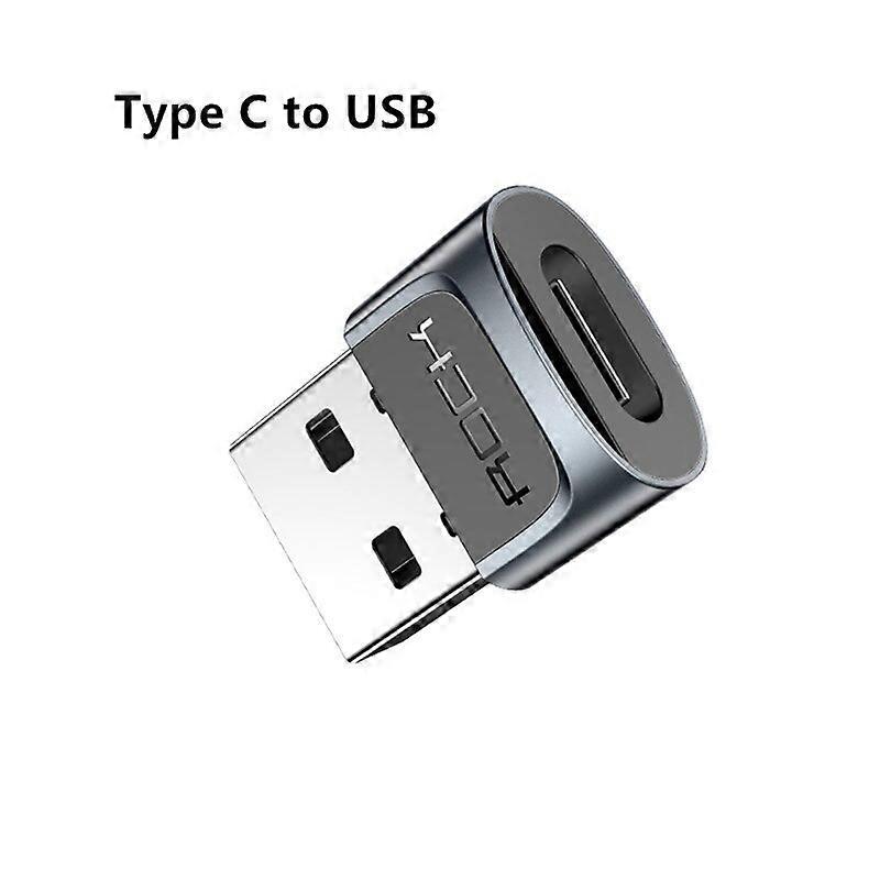 USB Type-C Adapter for Smartphone, Light Cable Transformer, Data Synchronization Function, USB-C and OTG, Ideal for iPhone 11 and Samsung Galaxy S10