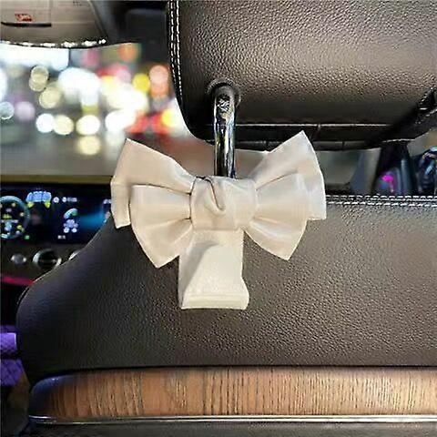 Hooks for car bags, clips with butterfly nministerial, seat,-rest, fixing support exist, PU leather storage hangers