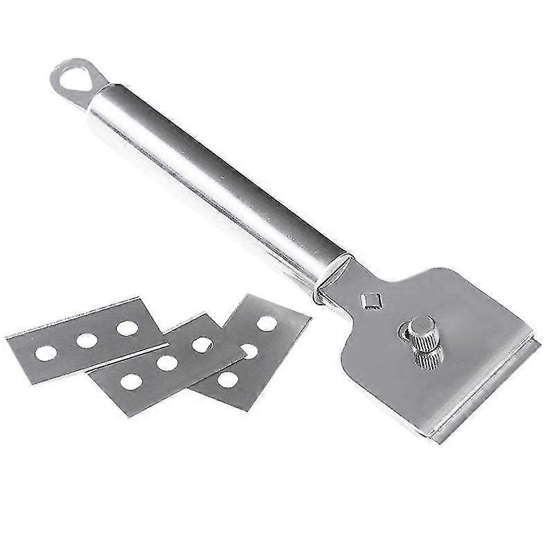 Ceramic Glass Oven Stove Burner Cleaner Cleaning Scraper Scraper Suitable for Induction, Ceramic an