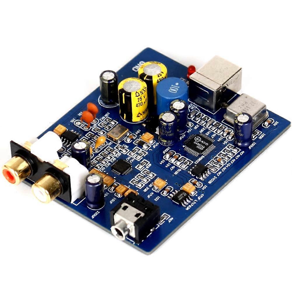DLHiFi ES9018K2M SA9023 USB HIFI DAC Decoder Board External Sound Card Support 24Bit 92K for Amplif