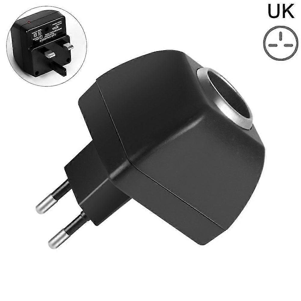 Cigarette Lighter Socket 240V Mains Plug to 12V Car Charger Power Adapter-Yvan