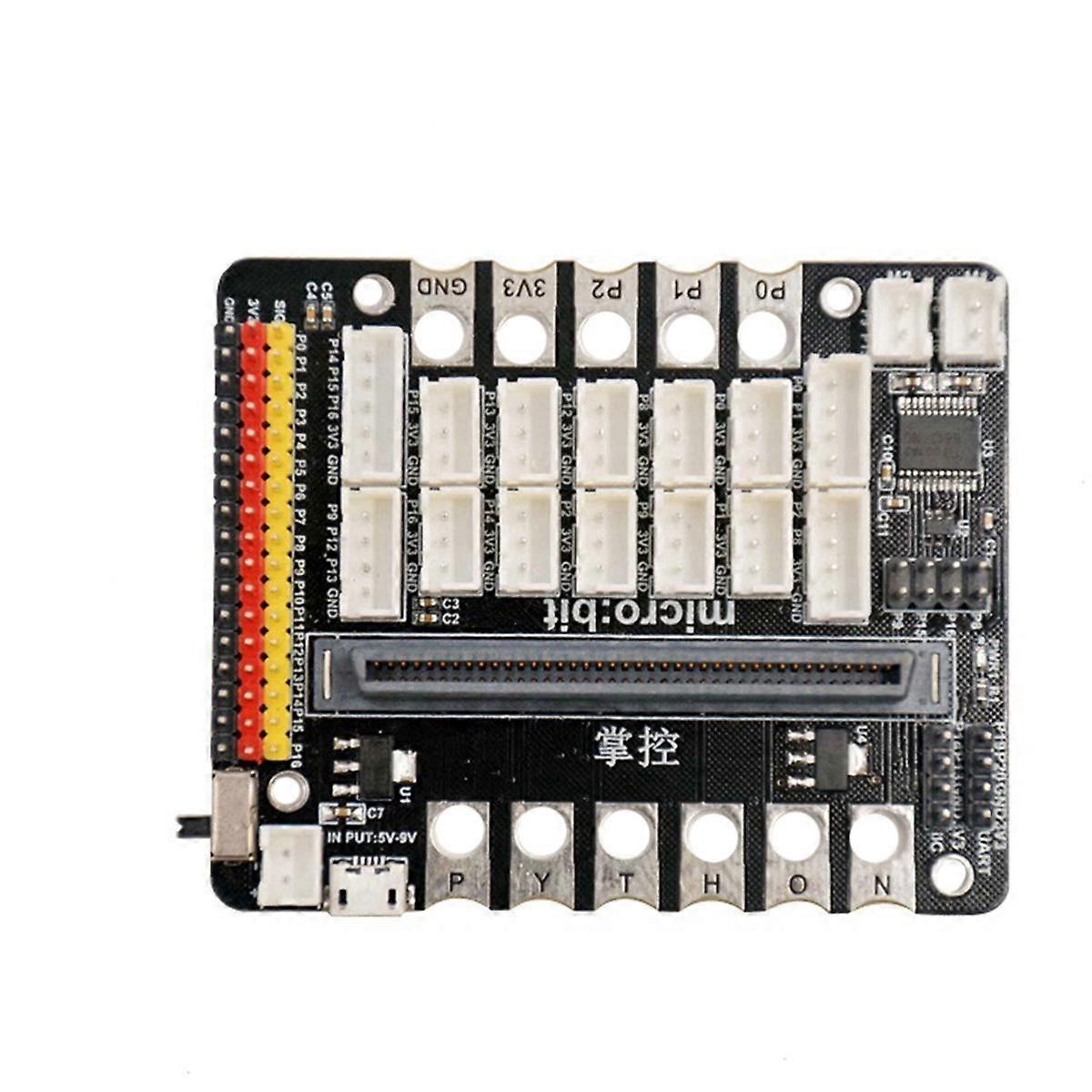 Für Microbit V1.0 / 2.0 / 3.0 Motherboard Expansion Board IO BIT V2 Adapter Board für die Kinderprogrammierung