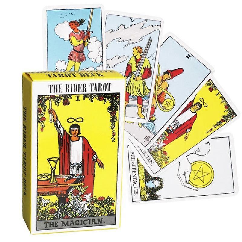 Hot Sell Tarot Cards Επιτραπέζιο παιχνίδι για μαντεία Προσωπική χρήση Tarot Deck Party Games Πλήρες αγγλικό επιτραπέζιο παιχνίδι