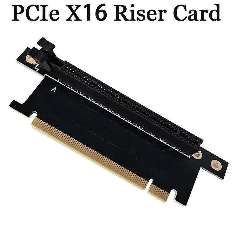 PCI Express 16X Riser PCIe Graphics Card PCI-E Steering Card 90 Degrees Right Angle Riser Adapter for 1U 2U Host 4cm Width