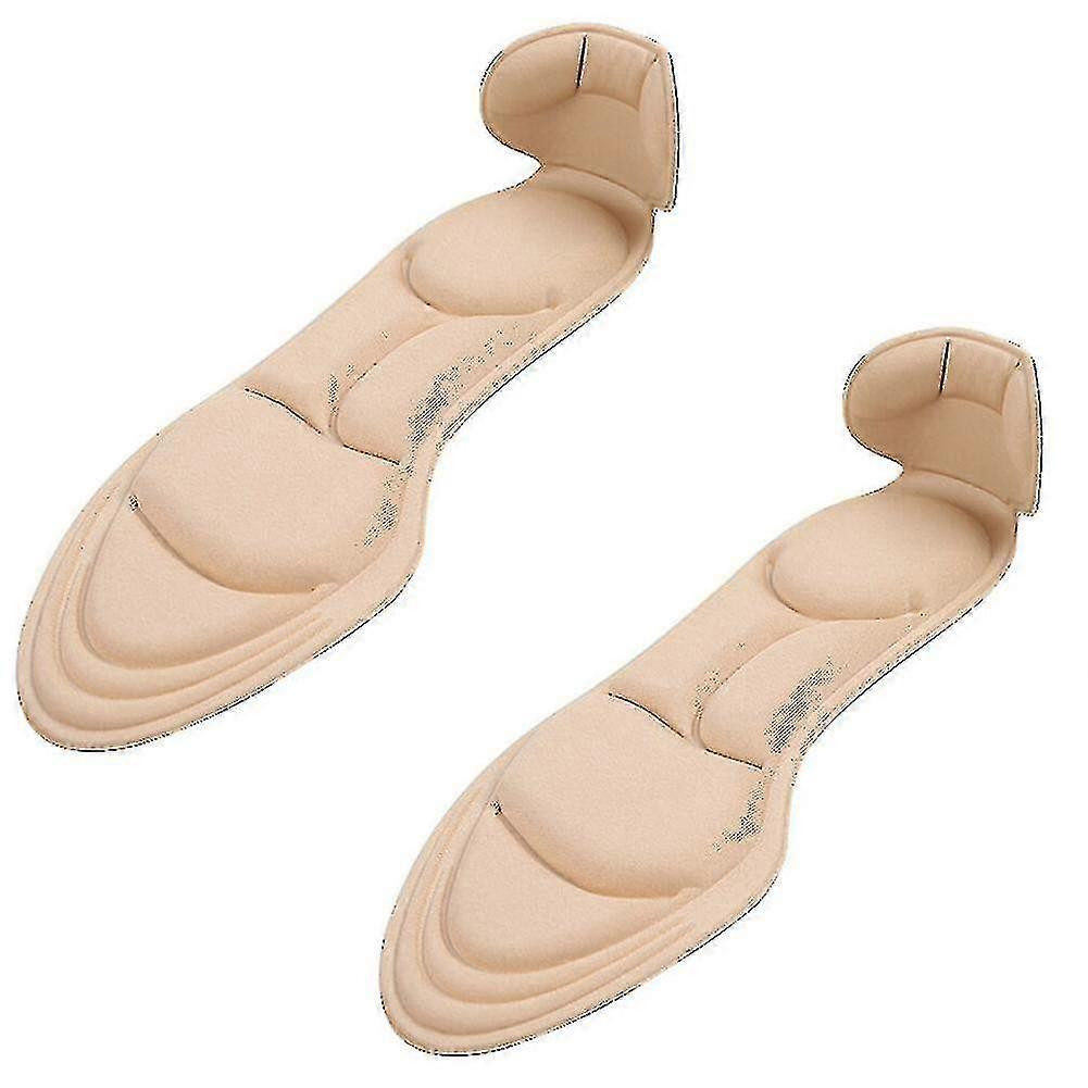 2 In 1 Heel Cushion Inserts Heel Shoe Pads Women Heel Pads Non-slip Insole