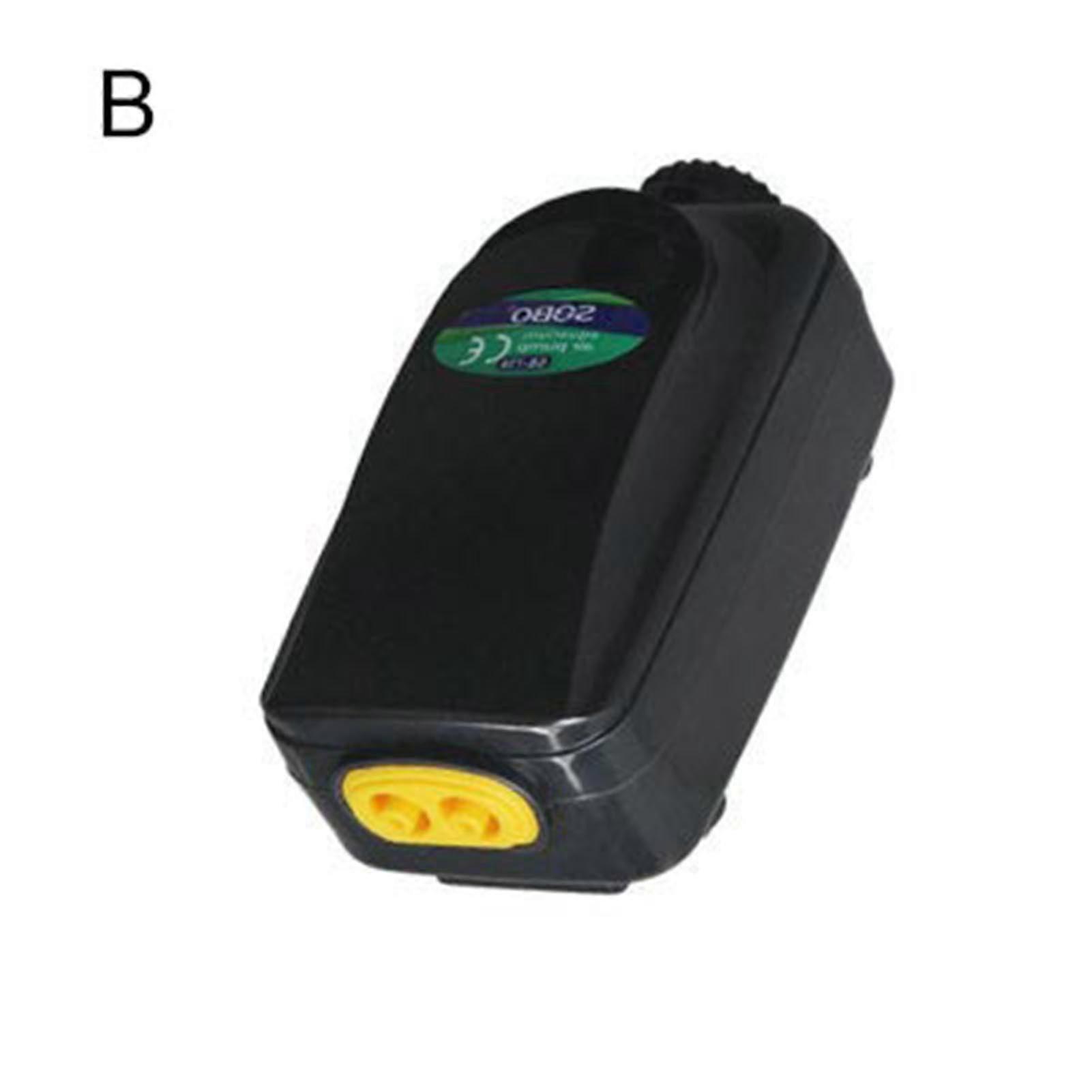 Oxygen Pump Silent Increasing Bubble ABS Water Circulation Aerator Pump for Aquarium