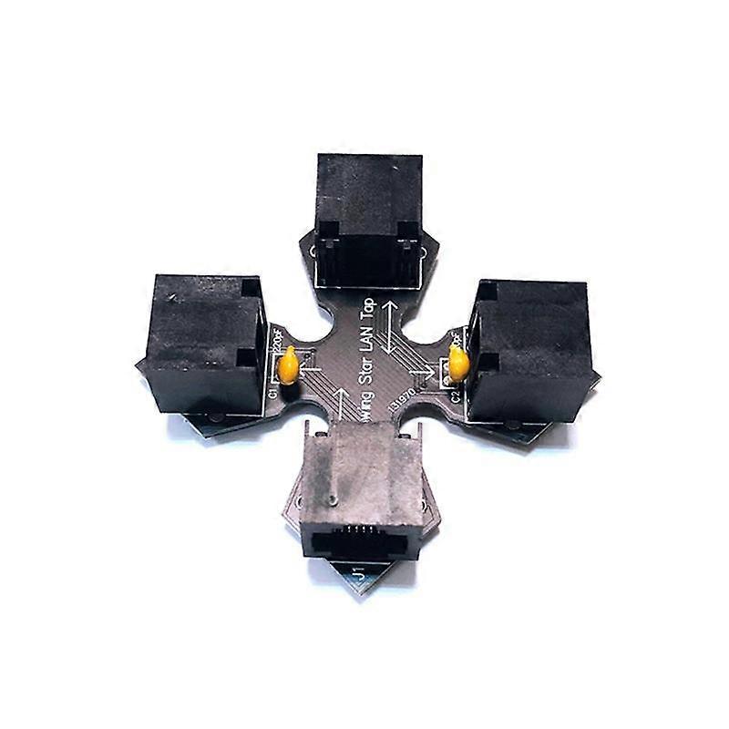 Het gooien van Ster LAN Tap Netwerk Packet Capture Module Replica Monitoring Ethernet Communicatie Passief Ethernet