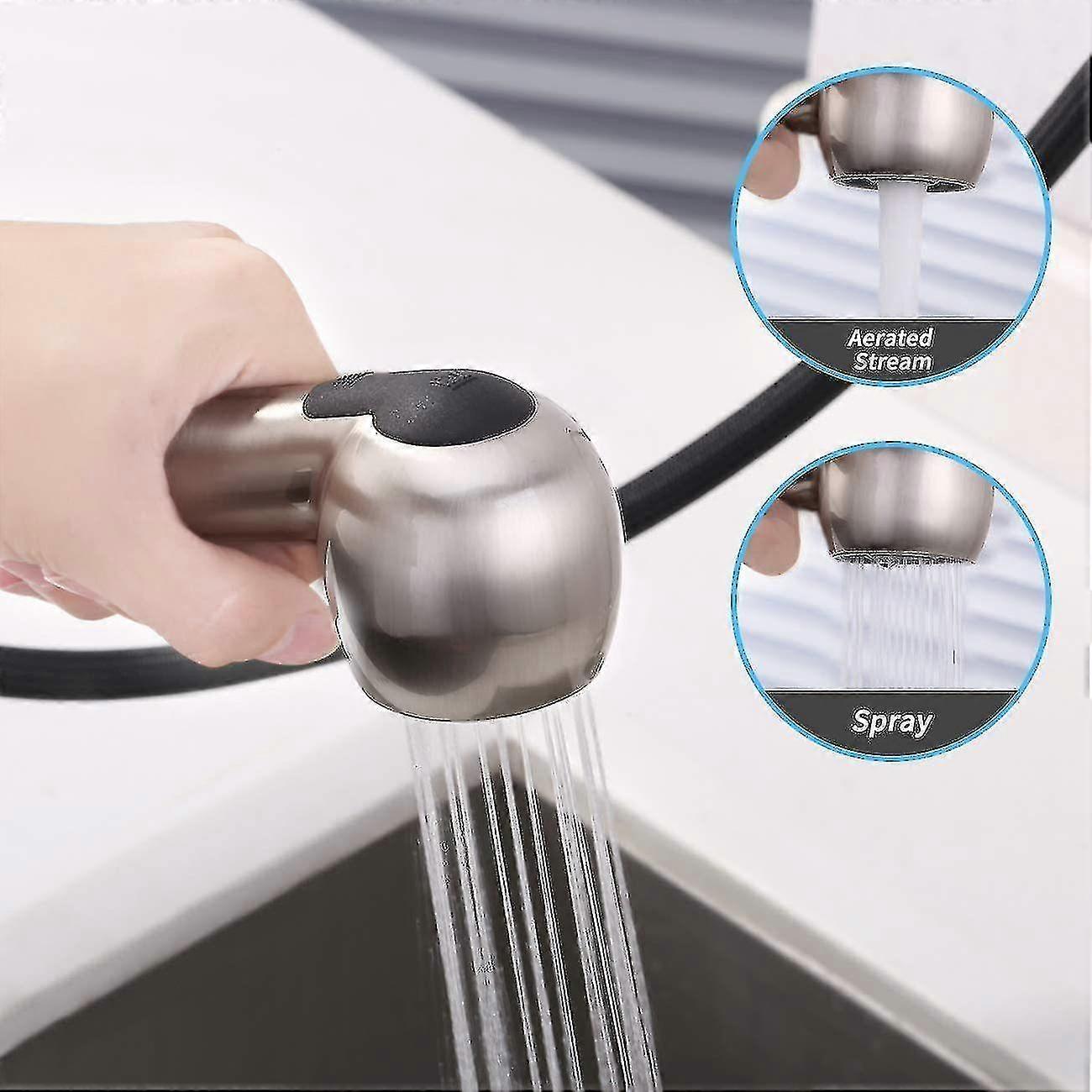 Pipe Head Pull-out Sprinkler Kitchen Pull-out Sprinkler American Two-function Pull-out Vegetable Bas