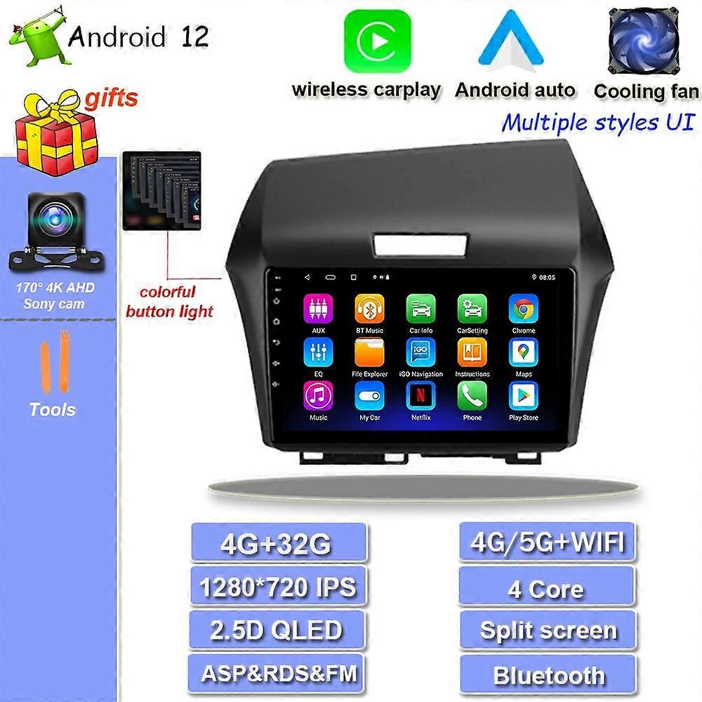 DSP Android Auto Android 12 Für Honda Jade 2015 - 2020 Rechter Fahrer Autoradio Multimedia Video Player Navigation GPS