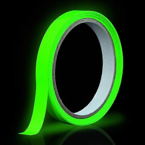 Green Fluorescent Spike Sticker Continuous Luminous Tape