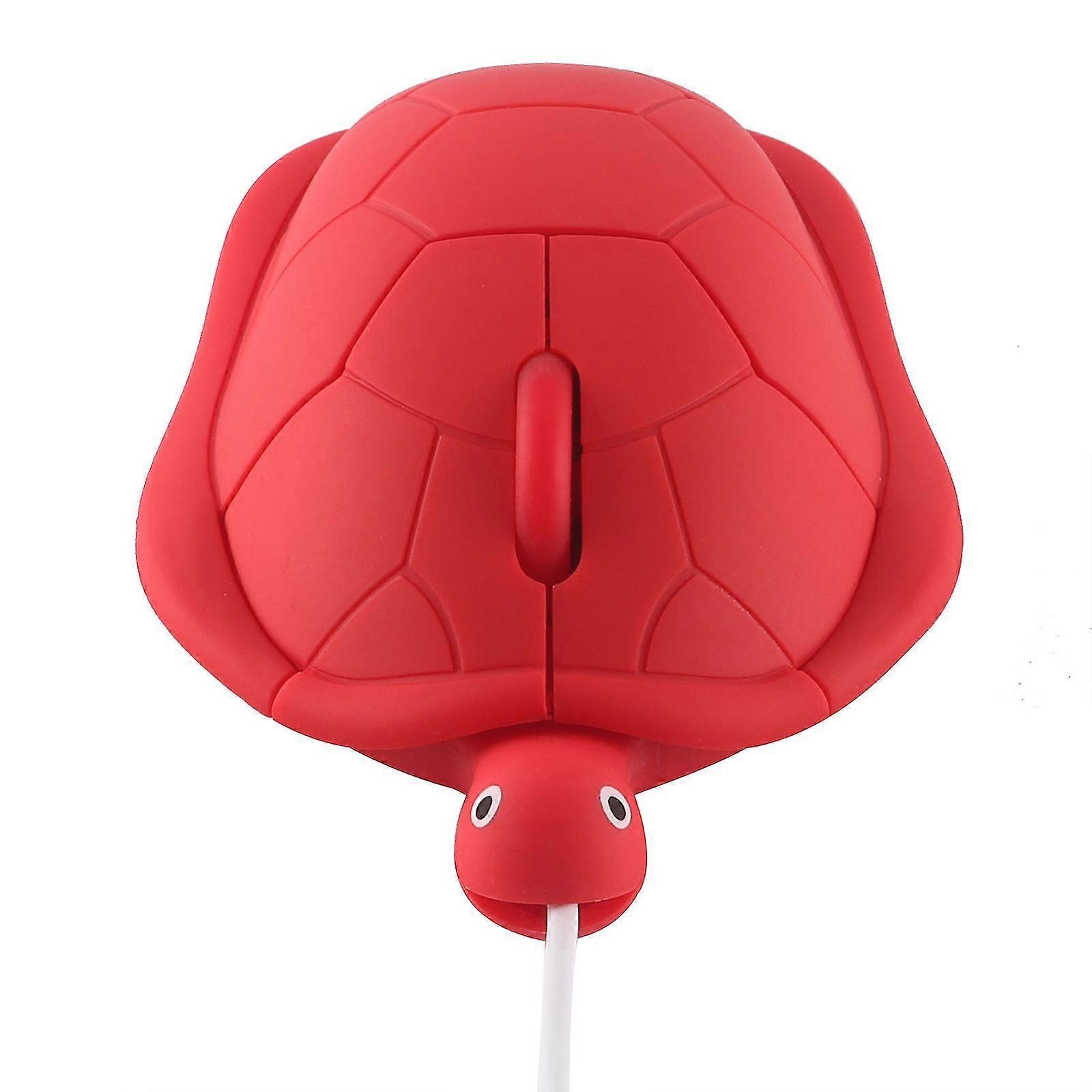 Usb Wired Mouse Creative 3d Cute Animal Tortoise-shaped Optical Mouse