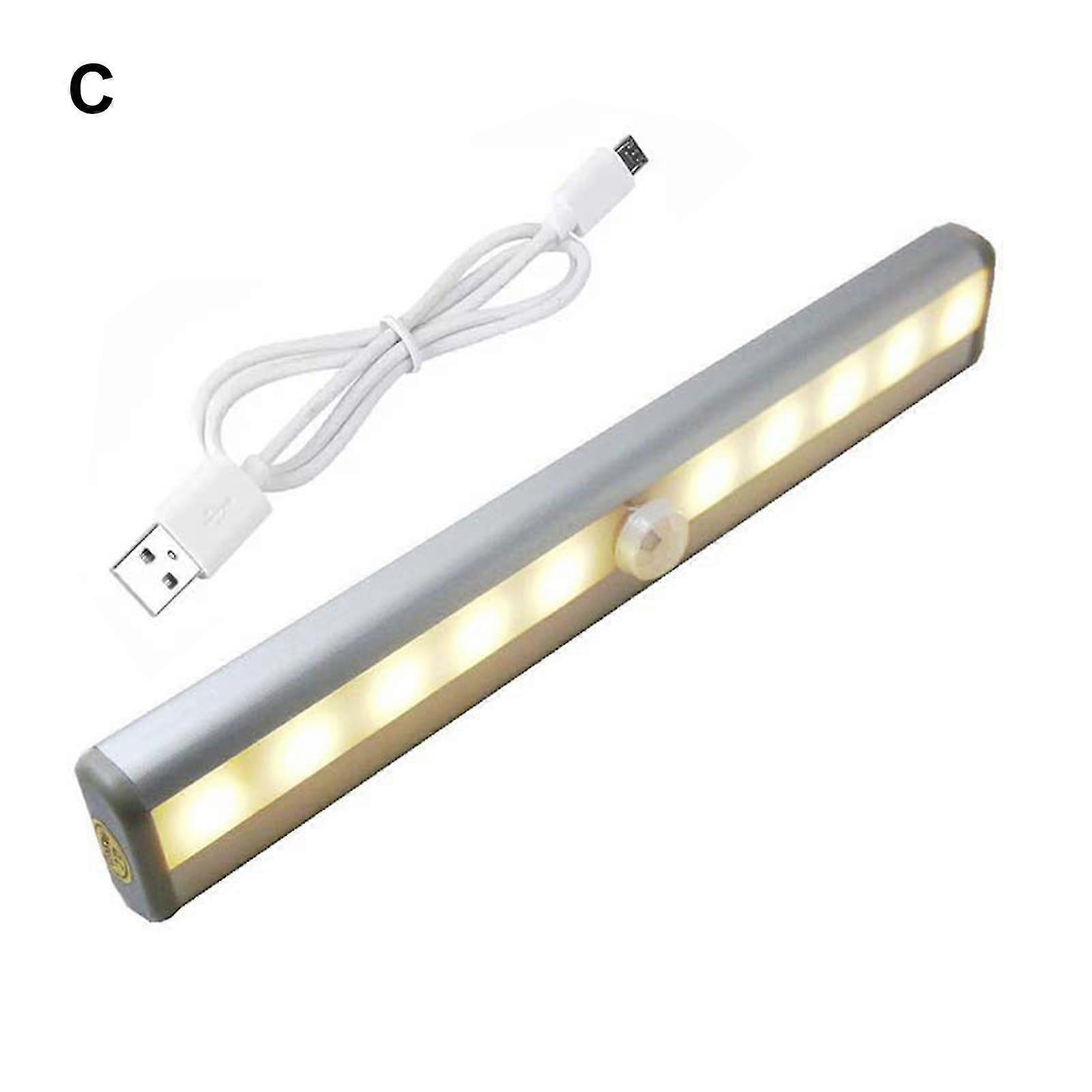 Portable 1.5w Led Motion Sensor Lumière Armoire Armoire Escalier Placard Nuit Lampe hy