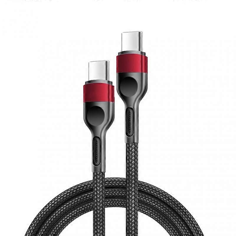 100W USB Type C To USB C Cable USB-C PD Fast Charging Charger Wire Cord
