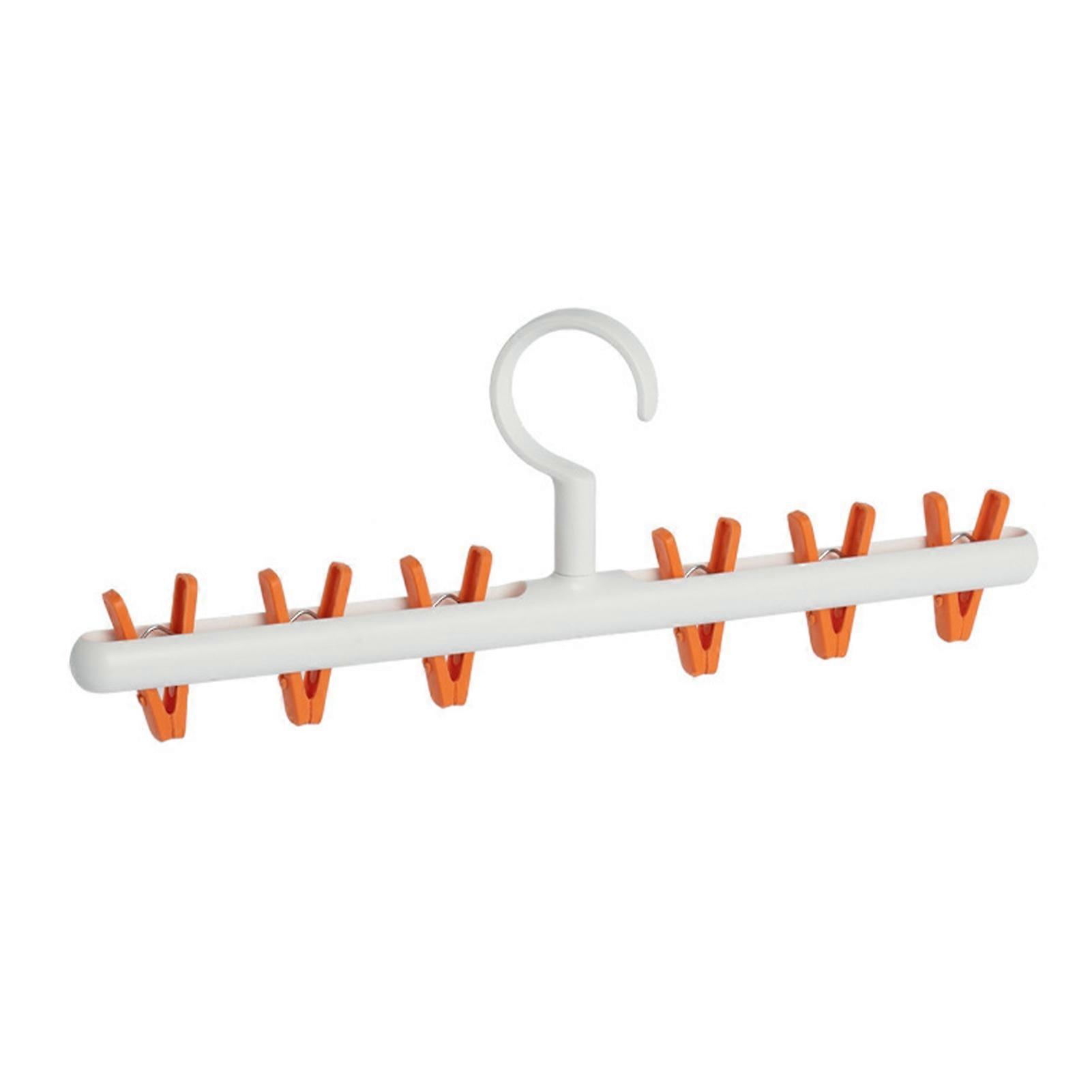 Hat Hanger 6 Clips Space-saving PP Strong Hold Baseball Cap Organizer for Closet KAESI
