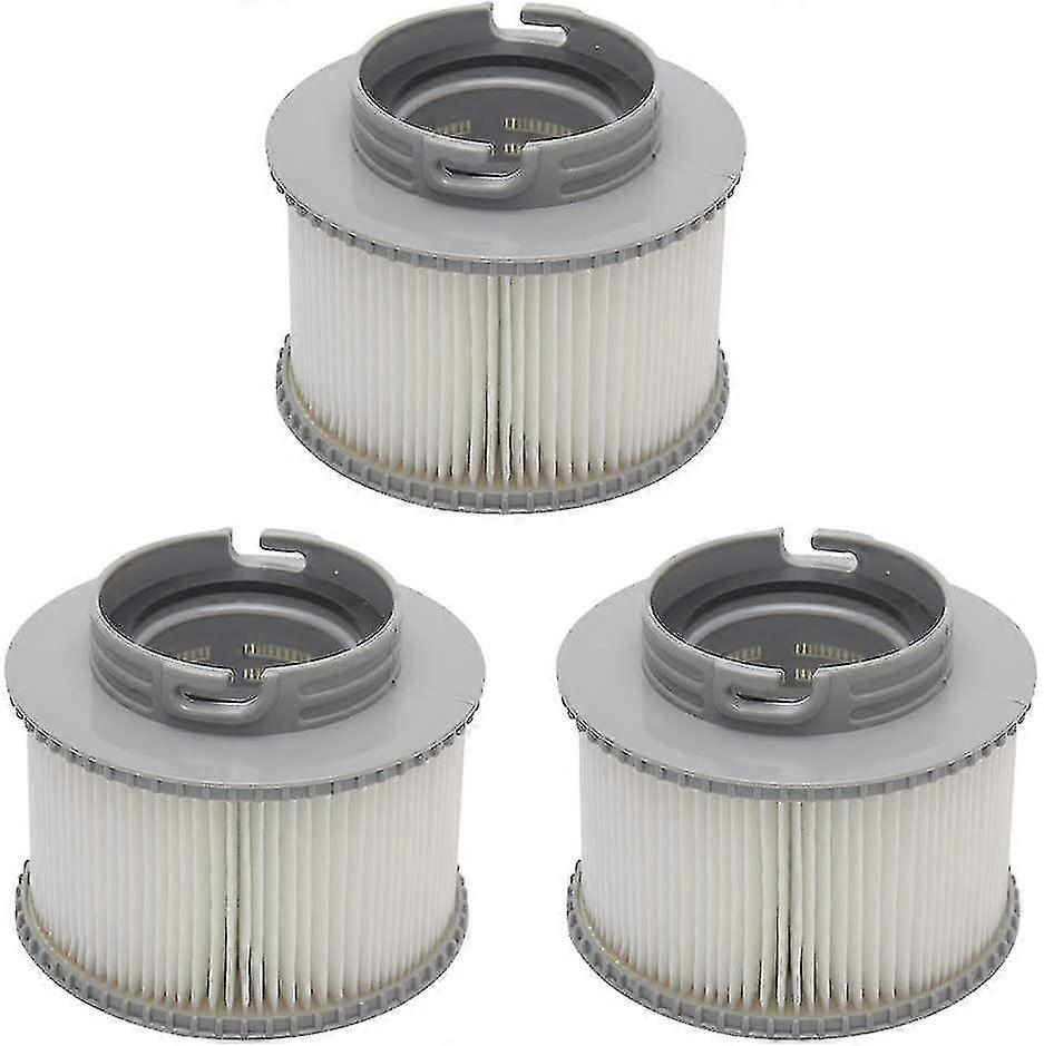 3pcs Spa Filter Cartridges For Mspa, Swimming Pool Filter Replacement Filter Cartridges