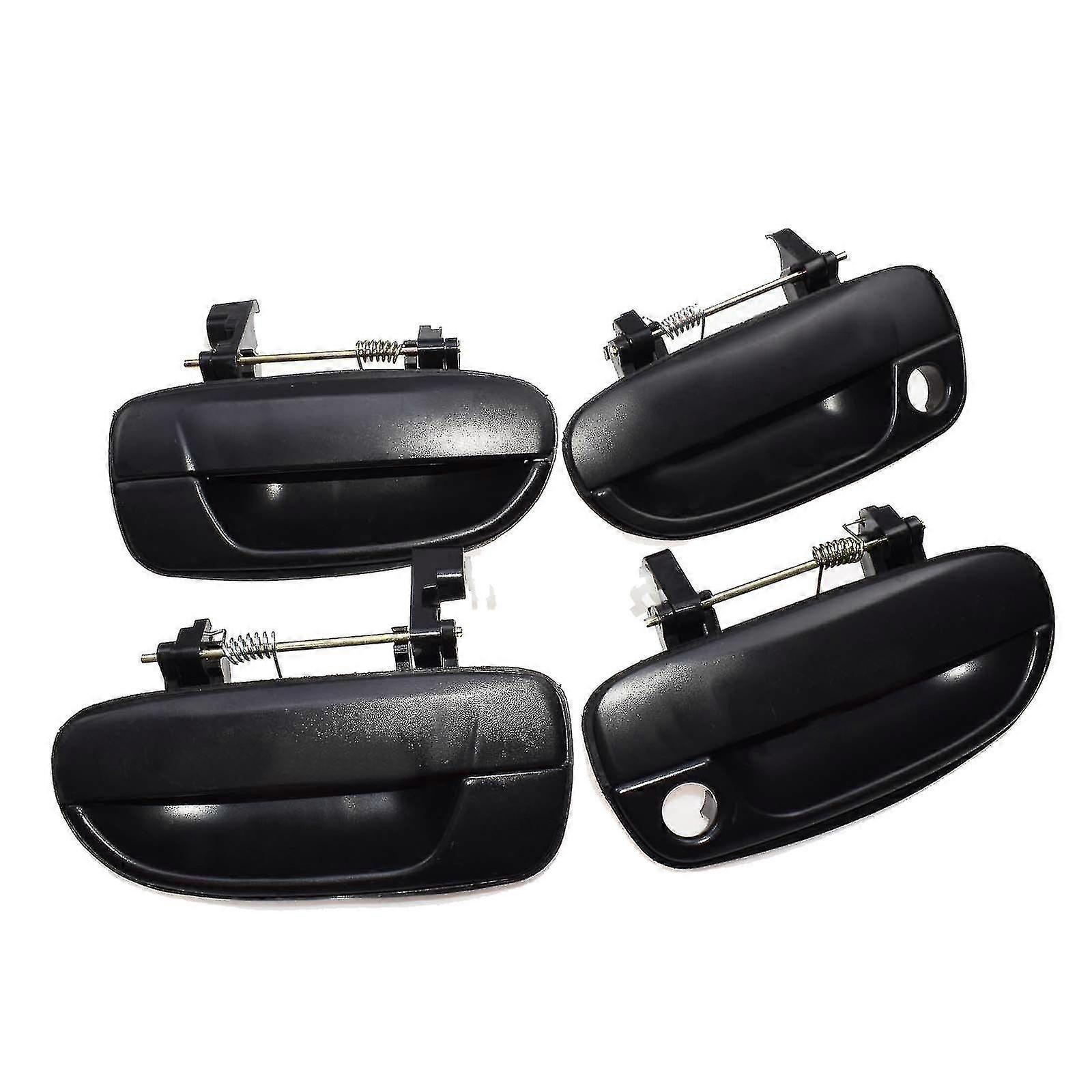 4pcs(front Rear Left Right)exterior Door Handle Compatible With Accent 2000-2005