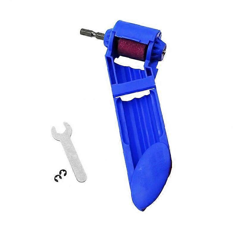 5pcs Blue Portable Drill Bit Grinder Corundum Grinding Wheel Titanium Sharpener Electric Convert Drill Bit Tool Powered Multifunction Hand Tools