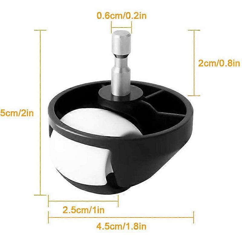 Improved front wheel with screws, suitable for irobot Roomba sweeping robot accessories wheel guide wheel universal wheel universal front wheel for al