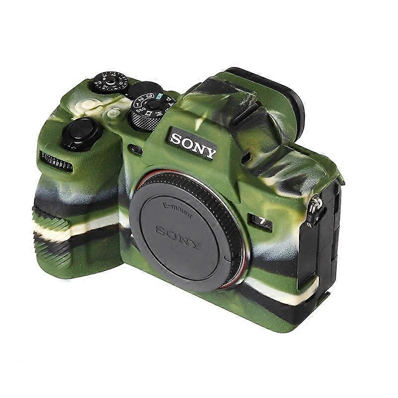 A7M4 Capa de Silicone Borracha Silicone Câmera Caso Capa Pele para Sony A7M4 A7 IV