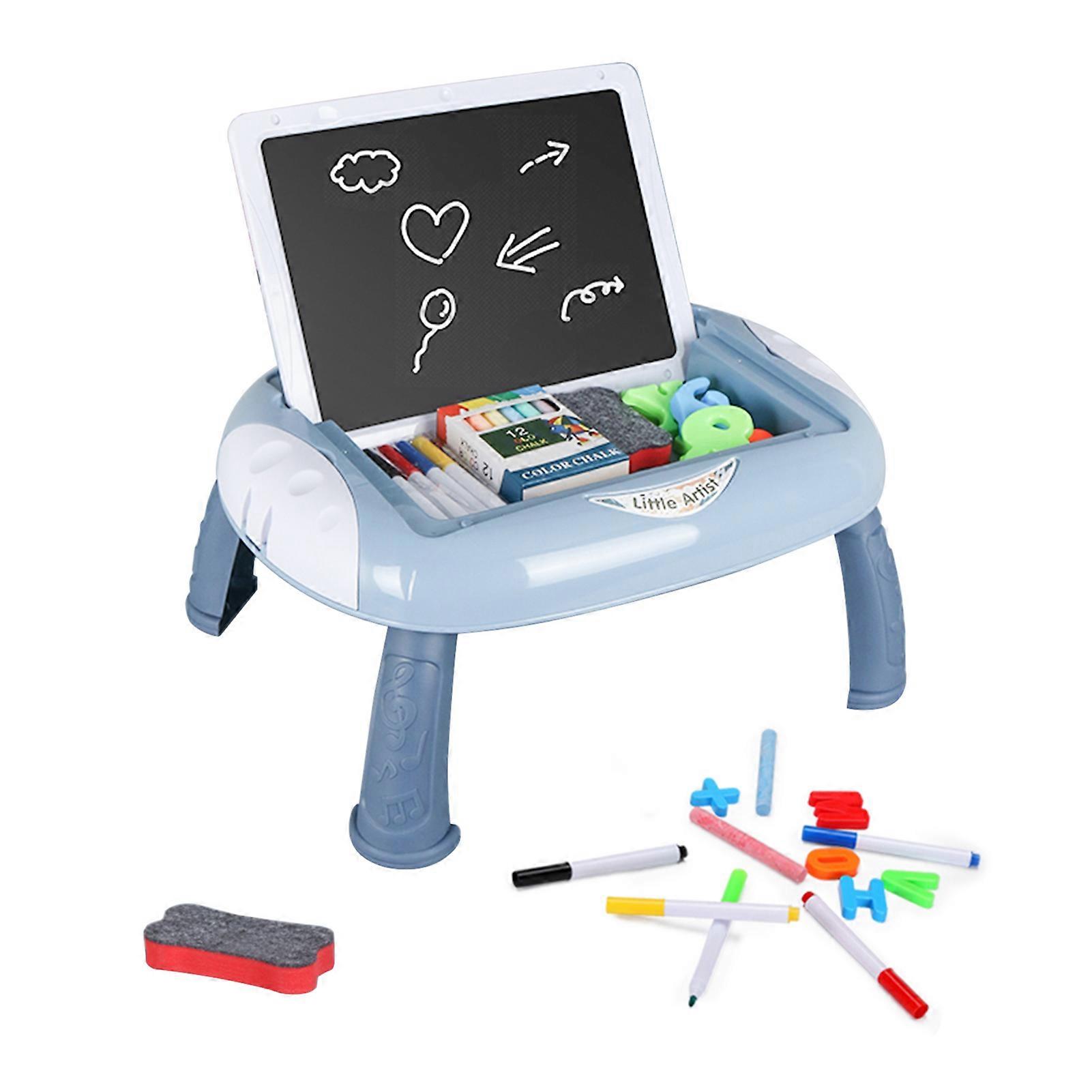 1 Set Kids Magnetic Drawing Board Table Double Sided Erasable Painting Writing Doodle Pad Colorful Sketch Tablet Educational Toy Toddlers Boys Girls C