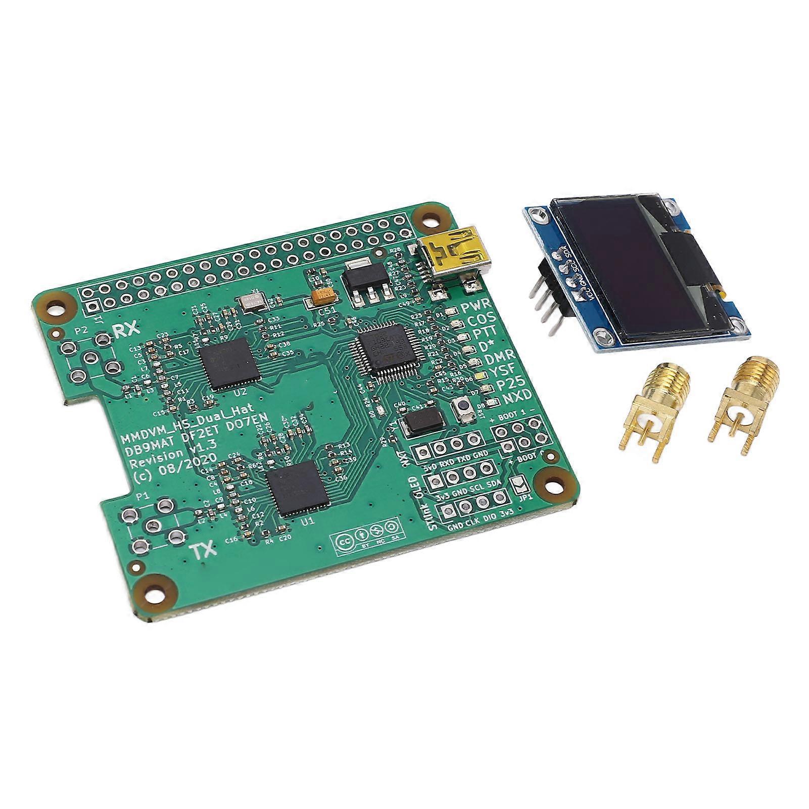 MMDVM Duplex Hotspot Board Temperaturkompensiertes Quarz-Duplex-Hotspot-Modul für Raspberry Pi