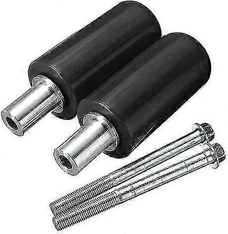 Universal Motorcycle Frame Slider Anti-collision Protector, Motorcycle Anti-drop Bar Fall Protectorblack2pcs