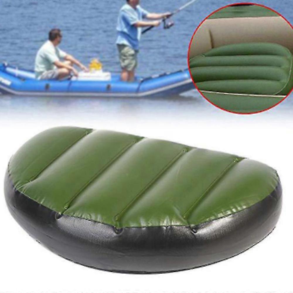 1/2pcs Portable Kayak Boat Inflatable Seats Cushion Drifting Canoe